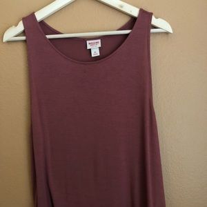 Dusty Pink sleeveless shirt